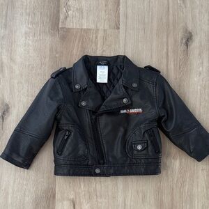 Harley-Davidson Kids Black Biker Jacket